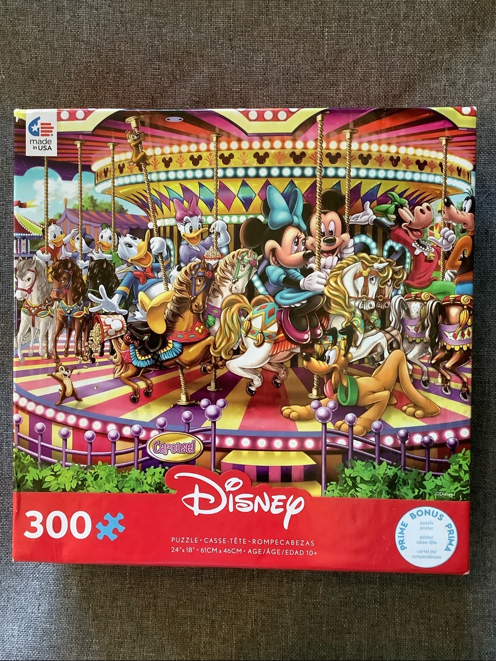 Disney Ceaco Carousel Puzzle - 🧩